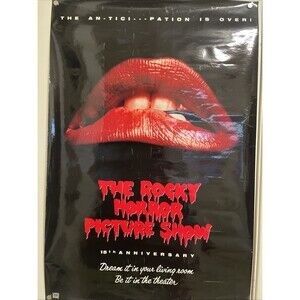 Poster: The Rocky Horror Picture Show: 15th Anniversary: promo original   1990